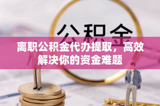 渝水离职公积金代办提取，高效解决你的资金难题
