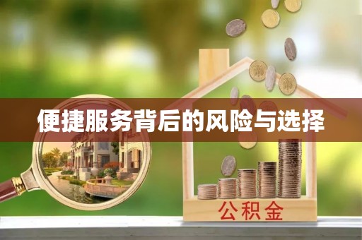 渝水便捷服务背后的风险与选择